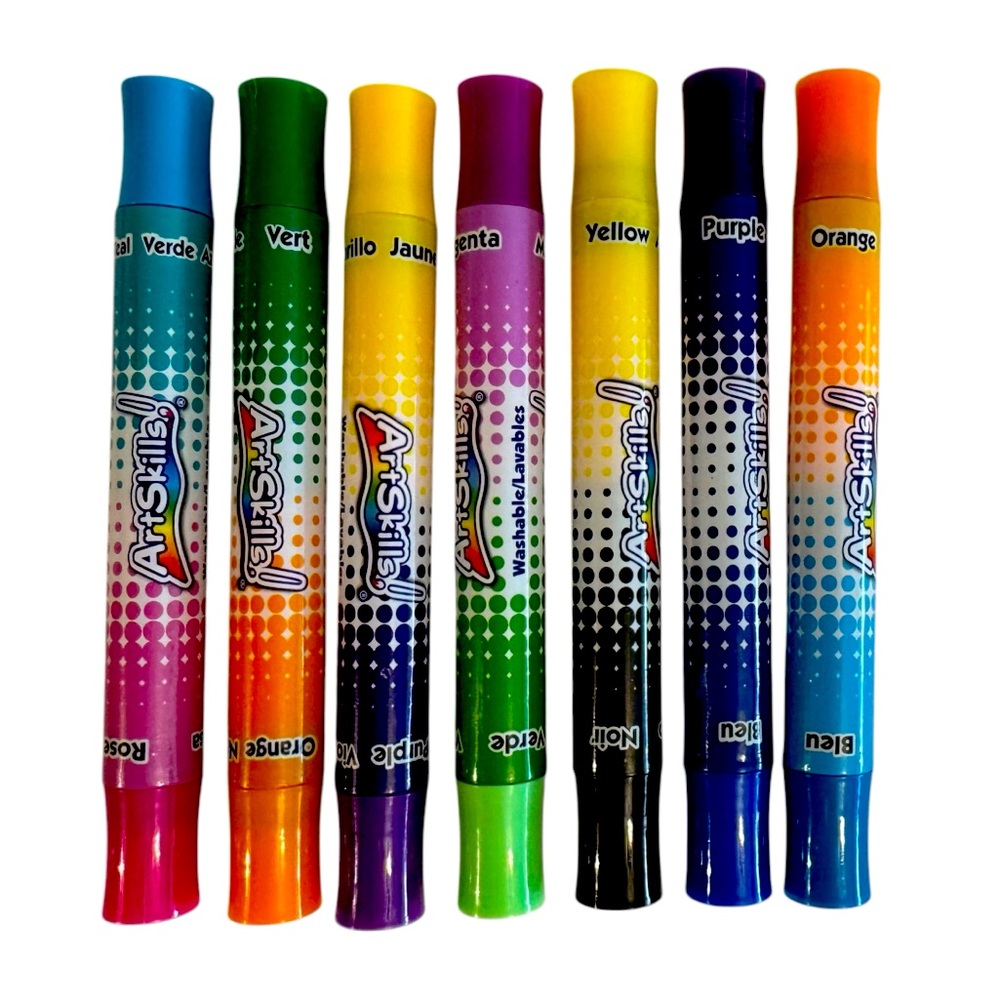 7 ArtSkills Double-Sided Neon Poster Markers 13 colors